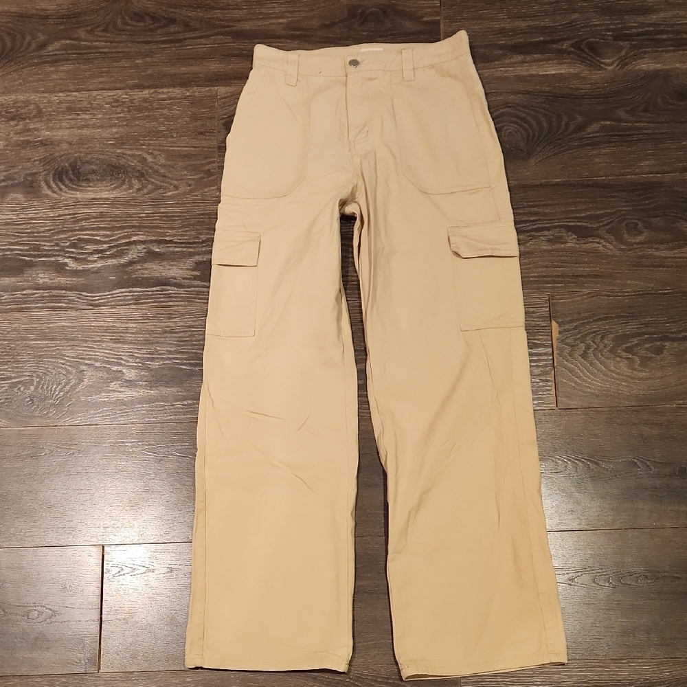 ❤️ ALTAR'D STATE HIGH RISE WIDE LEG UTILITY PANTS, MEDIUM - Picture 3 of 7